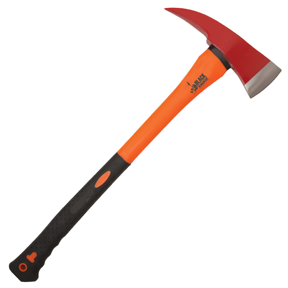 black savage firefighter axe