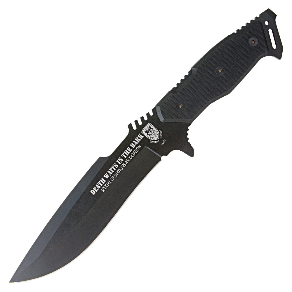 UnitedCutlery.Com: Death Waits in the Dark Fighting Knife - UC2696