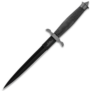 Hibben Black Shadow Dagger And Sheath