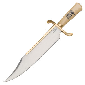 Gil Hibben Expendables 2 Bowie Knife with Leather Sheath