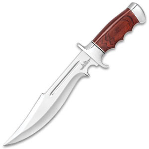 Gil Hibben Legionnaire Bowie Knife II with Leather Belt Sheath