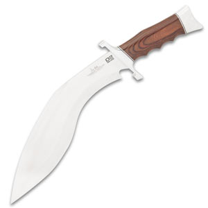 Hibben Kukri Fighter Knife D2 And Sheath