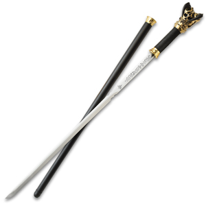 Vorthelok Forged Sword Cane - Gold Edition