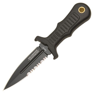 Combat Commander Sub Commander Black Mini Boot Knife