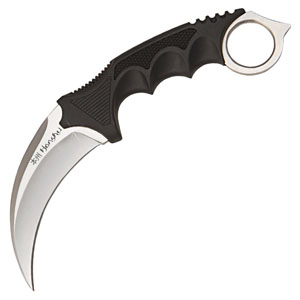 Honshu Karambit Silver Boot Knife with Sheath