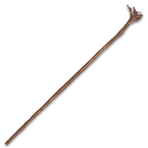 LOTR Illuminated Moria Staff Of Gandalf and Display Plaque