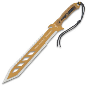 USMC DESERT OPS SAWBACK MACHETE