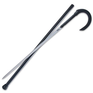 Night Watchman Hook Self-Defense Sword Cane