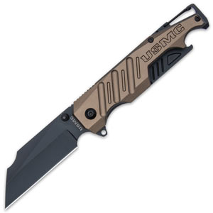 USMC Brewski Pocket Knife With Bottle Opener