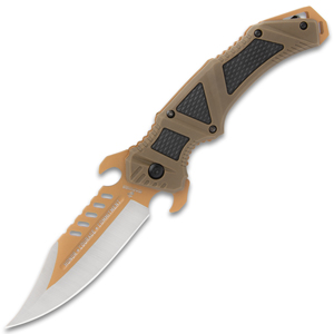 USMC Desert Ops Pocket Knife