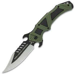 USMC OD Green Pocket Knife