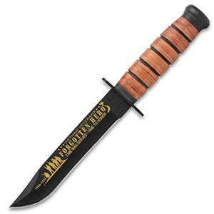 USMC 50th Anniversary Vietnam Commemorative Knife & Leather Sheath