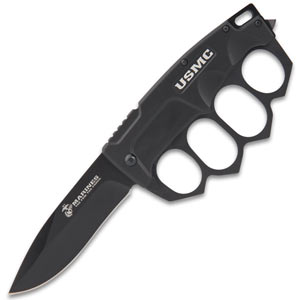 USMC Trench Folding Knuckle Knife